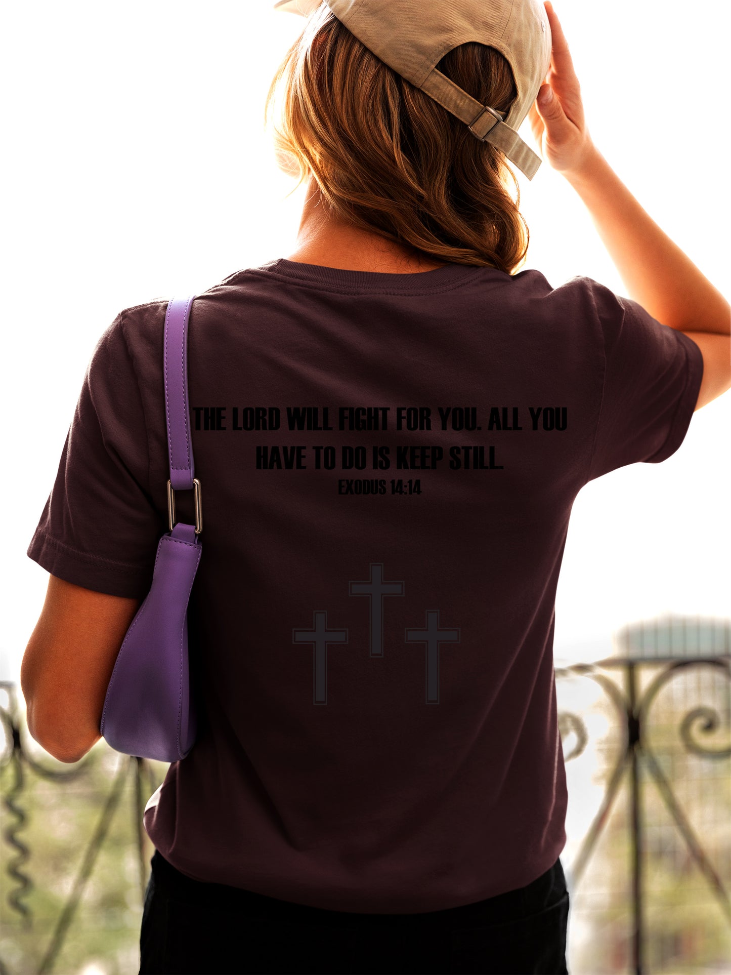 Womens Faith Community Deep Purple