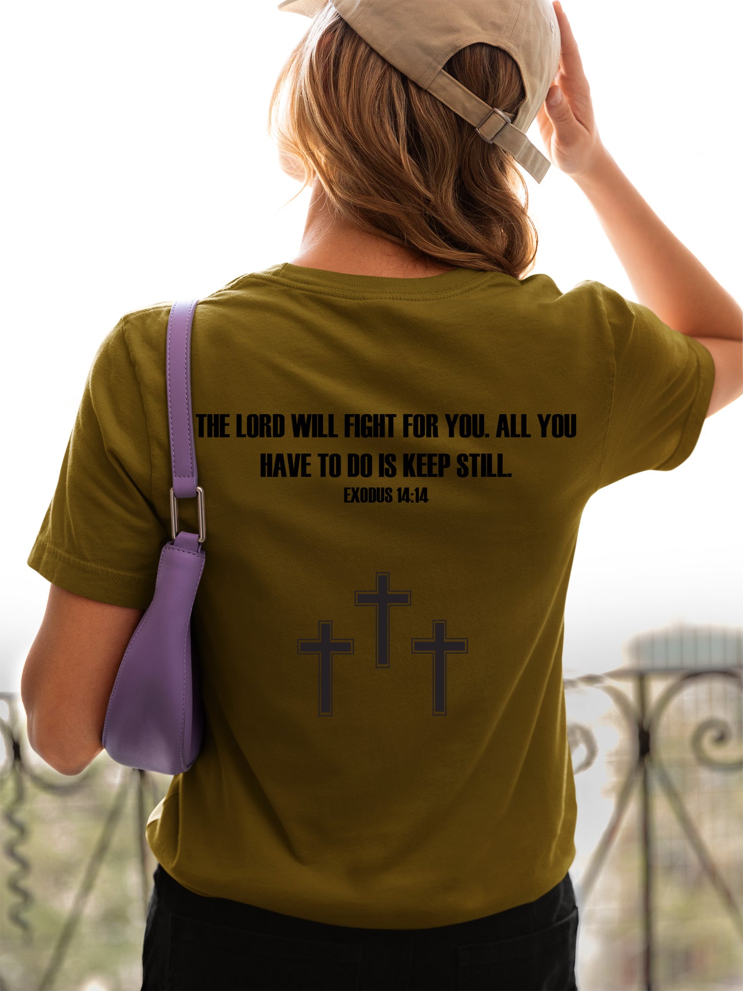 Womens Faith Community Army Green