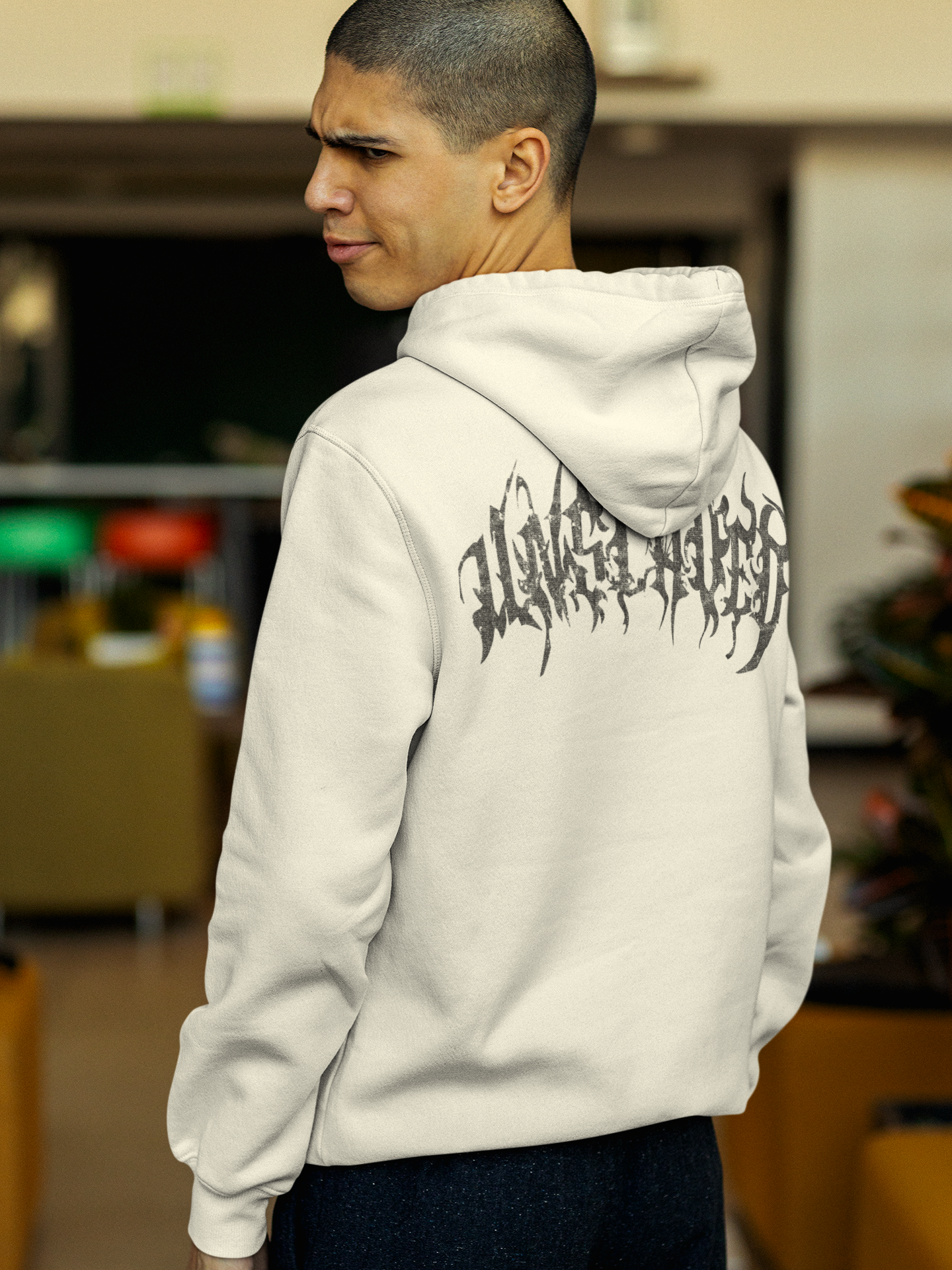 USM125 - ESSENTIAL GRAPHICS HOODIE