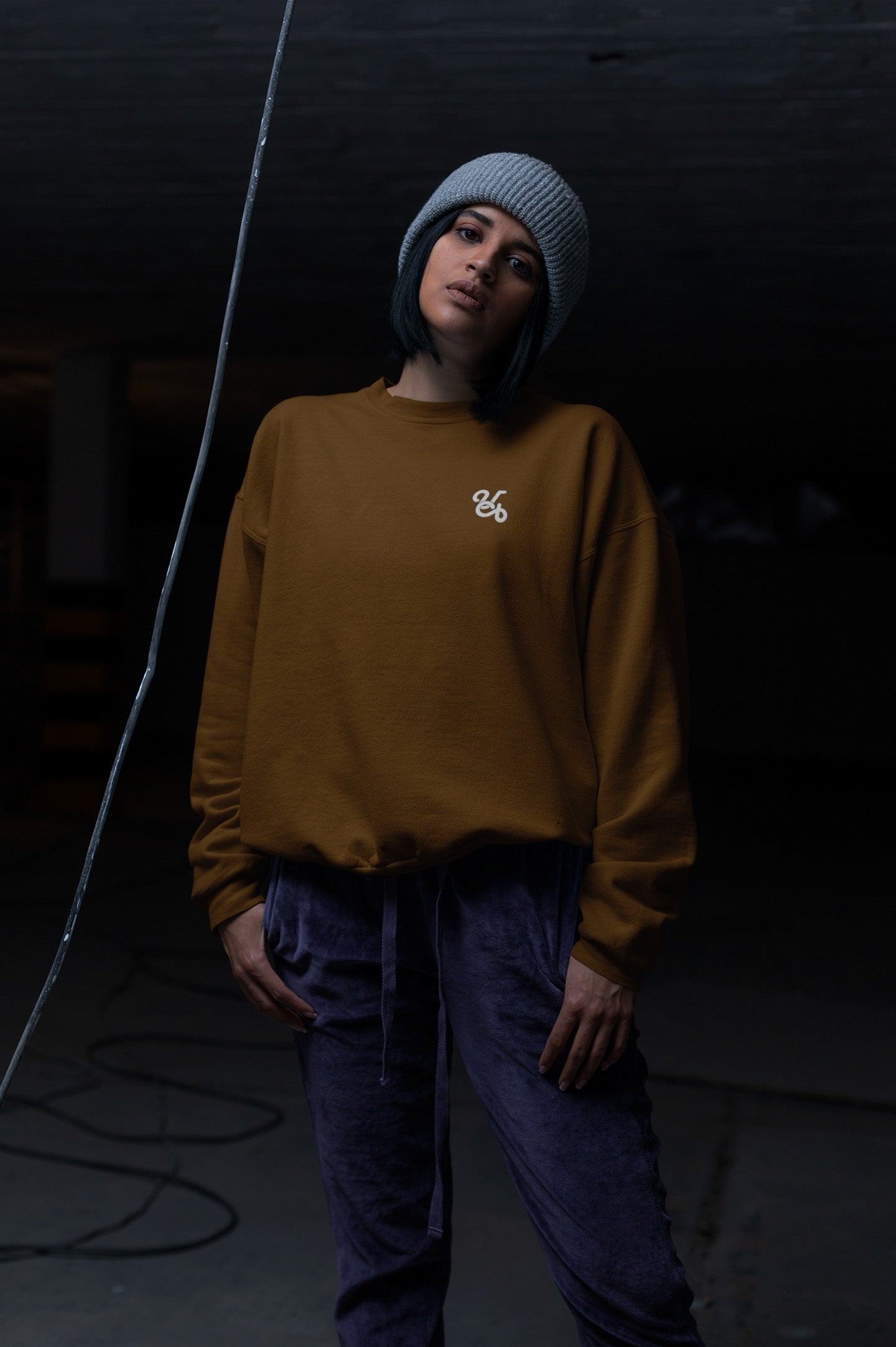 USW103 - BAGGY LONG SLEEVE SWEATER